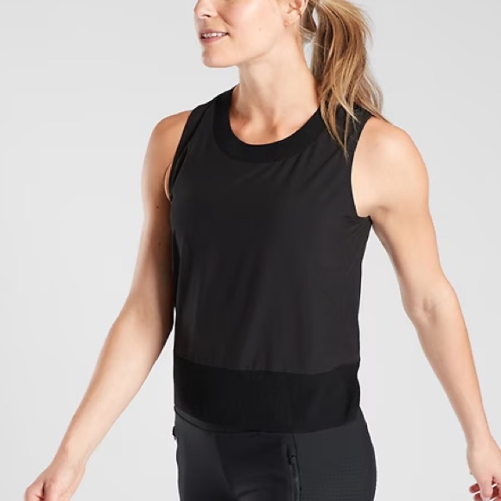 Athleta Zephyr Shell Tank